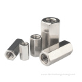 Stainless Steel threaded Long Hex Coupling Nut
